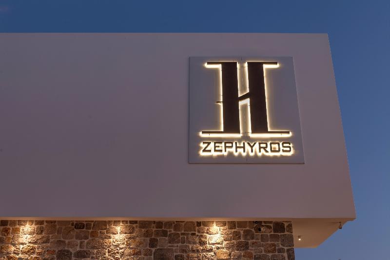 Zephyros Hotel Myrties 外观 照片